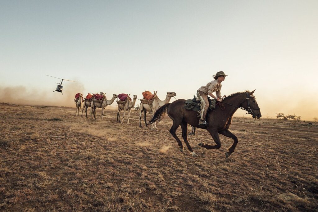 "Paisajes de Kenia en un safari a caballo"